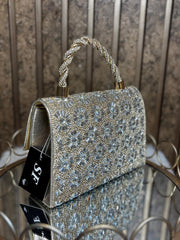 GOLD $ SILVER Starlight Formal Handbag