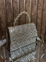 GOLD $ SILVER Starlight Formal Handbag