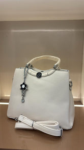 WHITE Elegant Charm Handbag