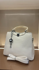 WHITE Elegant Charm Handbag