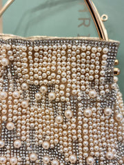 ROSE GOLD $ GOLD Beaded Evening CLUTCH