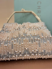 ROSE GOLD $ GOLD Beaded Evening CLUTCH