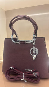 WINE Tote with Sling Handbag