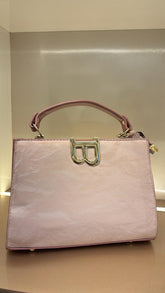 SOFT PINK Luxe Handbag