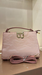 SOFT PINK Luxe Handbag
