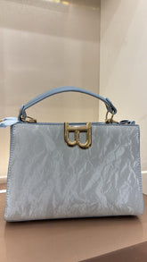 LIGHT BLUE Luxe Handbag