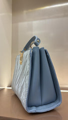 LIGHT BLUE Luxe Handbag