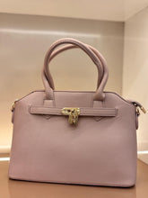 PINK Structured Top-Handle Handbag / Elegant Satchel