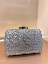 SILVER Glam Party Clutch