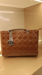 Classic Luxury in Caramel Patent”