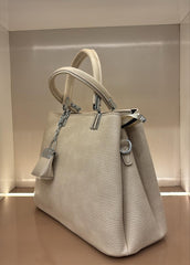 OFF WHITE Luxe Top-Handle Bag