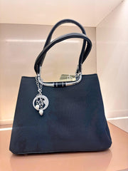 BLACKTote with Sling Handbag