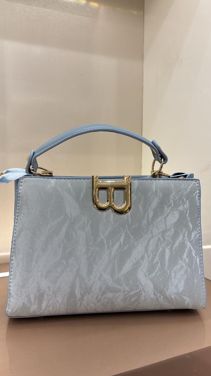 LIGHT BLUE Luxe Handbag