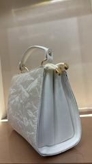 WHITE Luxe Handbag