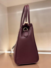 Maroon Elegance Handbag