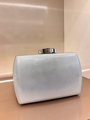 SILVER Glam Party Clutch