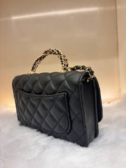 Luxury BLACK Embellished Mini Handbag